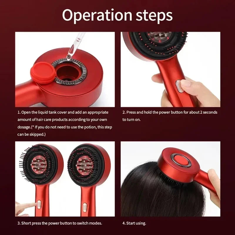 Massage Red Light Laser Comb